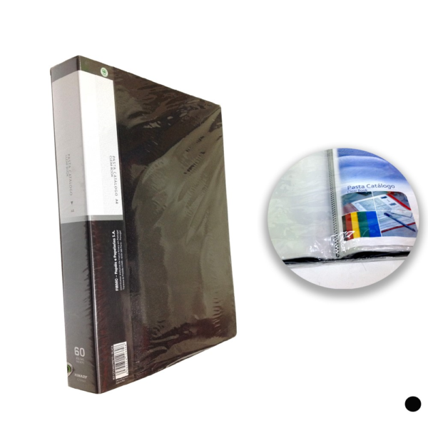 CAPA CATALOGO KINARY C/60 BOLSAS PRETA
