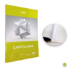 BLOCO A4 CARTOLINA BRANCO 180GRS 25FLS