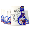 CONJUNTO INFANTIL + TELAS+AQUARELAS