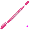 MARCADOR PERMANENTE DUPLO ROSA