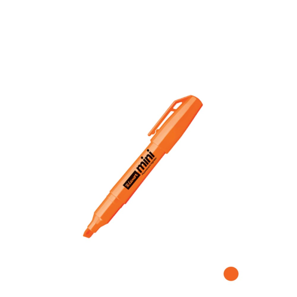 MINI MARCADOR FLUORESCENTE LARANJA