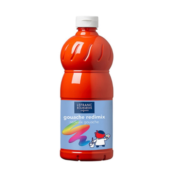 GUACHE COLOR LIQUIDO 500ML VERMELHO