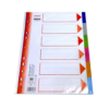 SEPARADOR KINARY A4 PP CORES 11 FUROS 6F