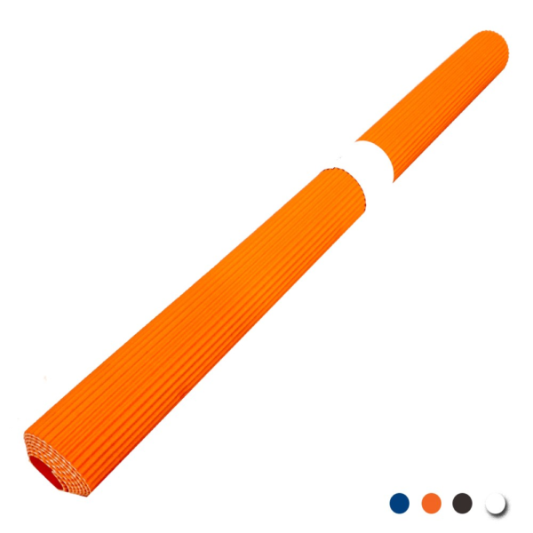 CARTAO MICROCANELADA 50X70 AMARELA LARANJA