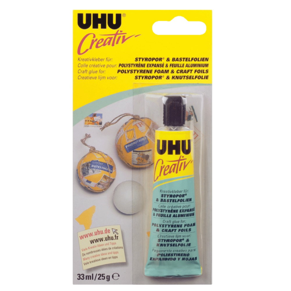 UHU CREATIVE ESFER FOL, ALUM 33ML