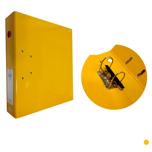PASTAS ARQUIVO 320 L/80 AMARELA
