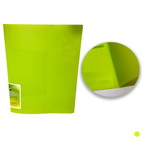 CAPA PLASTICA C/ELASTICO KINARY VERDE