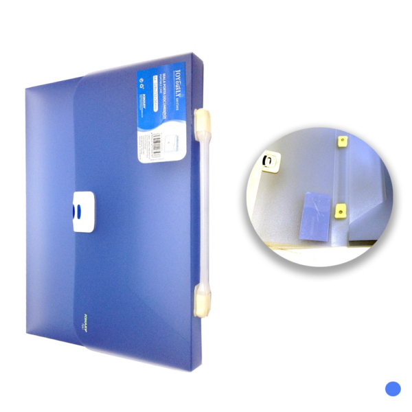 MALETA PORTA DOCUMENTO KINARY AZUL