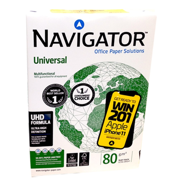 RESMA DE PAPEL NAVIGATOR A3 80GSM
