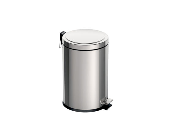BALDE DE LIXO METALICA 12 LITRO