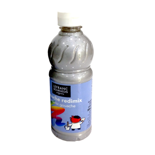 GUACHE COLOR LIQUIDO 500ML PRATA