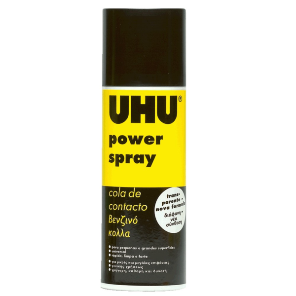 UHU POWER SPRAY  TRANSPARENTE