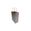 SACO PAPEL KRAFT ASA 18X24X8 PRATA