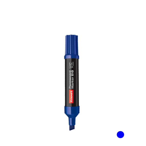 MARCADOR PERMANENTE  LUXOR 510 AZUL