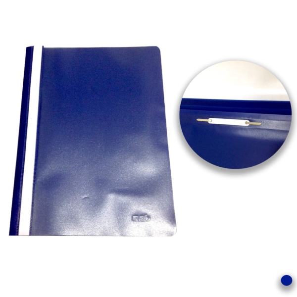 CLASSIFICADOR COM FERRAGEM A4 AZUL