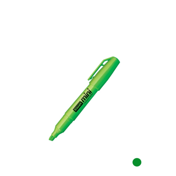 MINI MARCADOR FLUORESCENTE VERDE