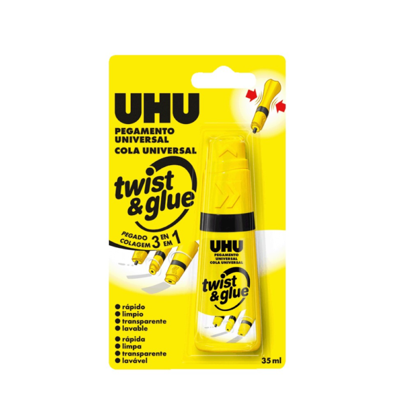 UHU TWIST & GLUE C/SOLVENTE 35ML