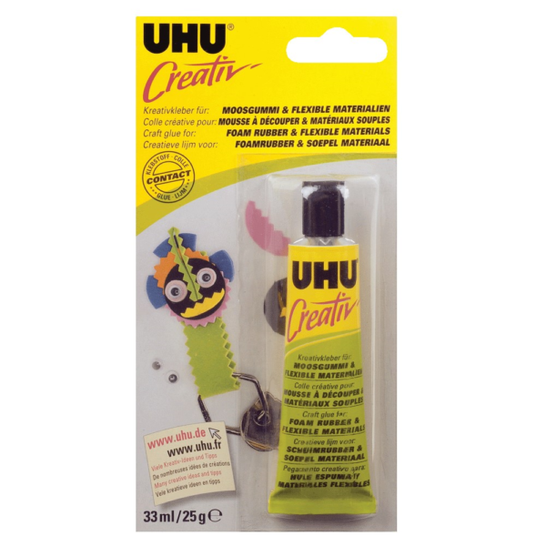 UHU CREATIVE ESPUMA BORRACHA 33ML